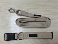 Free Samples Dog kragen Hemp Collar Pet Collar Matching Hemp Dog Leash Pet Supplies Custom Wholesale
