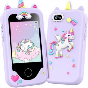 Cámara Infantil con Diseño de Dinosaurio Azul, Pantalla Táctil, Portátil, de Plástico, Dispositivo Fotográfico para Niños, Patrón Personalizado, Regalo para el Regreso a Clases - Product Image 5
