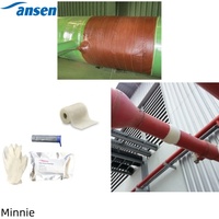 Kit de réparation d'urgence pour tuyaux activé par l'eau, bandage en fibre de verre pour tuyaux qui fuient