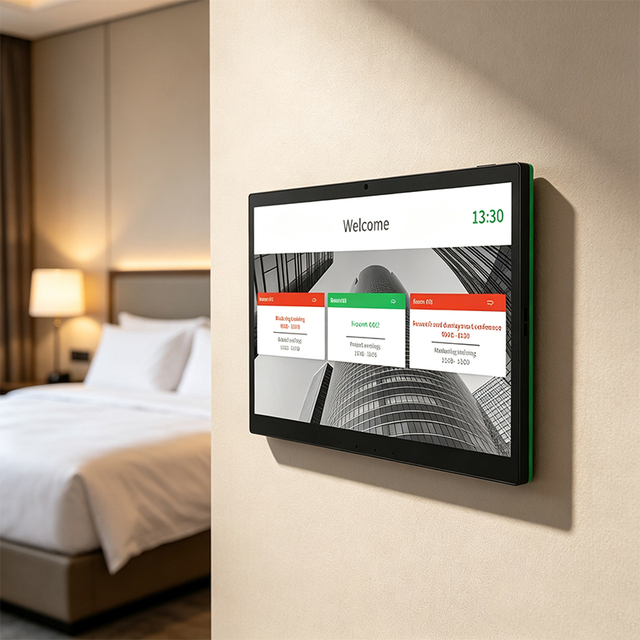 Wall Mount 10.1" Smart Home Switch Control Hub Panel Android Tablet Pc LED Light Wi-Fi IOT Touch Screen POE NFC 4G Business Use