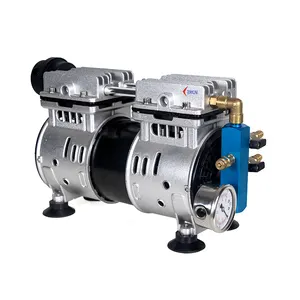 550瓦无油空气压缩机曝气DC24V低噪音便携式太阳能曝气压缩机泵2英亩池塘曝气器