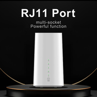 Enrutador Wifi Karbor 5G CPE, punto de acceso interior con ranura para tarjeta Sim y antena externa para llamadas VoIP en casa