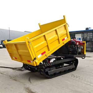 Truk Pengangkut Kebun Mini <span class=keywords><strong>2</strong></span> Ton dengan Sistem Penggerak Rantai dan Fitur Pengeluaran Muatan Otomatis - Product Image 5