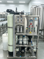 Système de filtration d'eau par osmose inverse compact 250L/H, machine RO commerciale