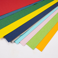 Papier kraft lavé à l'eau FCS pour impression et couture, matériau d'étiquetage biodégradable à faible teneur en carbone, imperméable et résistant à la déchirure