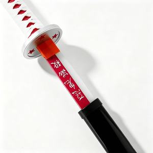 Spada Giocattolo Nichirin di <span class=keywords><strong>Tanjiro</strong></span> <span class=keywords><strong>Kamado</strong></span> con Luce LED da 101cm, Materiale Sicuro, per <span class=keywords><strong>Età</strong></span> 5+ - Product Image 4