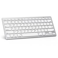 OEM ODM UltraSlim Bluetooth-Tastatur für iPad 11./10./9./8./7. Generation, iPad Pro/Air/Mini und iPhone-Serie, kabellose iOS-Tastatur mit 12 Tasten