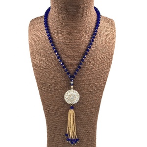 99 cuentas de cristal azul rosarios al por mayor <span class=keywords><strong>para</strong></span> bisutería <span class=keywords><strong>mujer</strong></span> a granel - Product Image 1