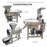 Machine à jus de fruits et légumes industrielle et commerciale, extracteur de jus de citron, gingembre, agrumes et orange en acier inoxydable