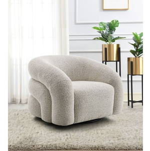 Sillón de terciopelo moderno para sala de estar y dormitorio, sofá individual de lujo ligero con diseño ergonómico - Product Image 1