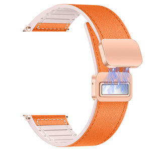 Correa de reloj ajustable para hombre 7/8/9/10 ultra transpirable 38/40/41mm correa de cuero con imanes compatibles con Apple Watch Seri - Product Image 3