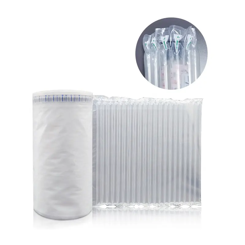 Manufacture Wholesale Air Column Packing Roll For Mailing Delivery Protection Buffering Cushion Wrap Air Column Packaging