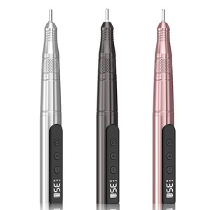 เครื่องเจียรเล็บไฟฟ้าไร้สายแบบชาร์จได้ 35000 รอบต่อนาที แบบพกพา สำหรับอะคริลิก เจล ผงดิป และทำเล็บ - Product Image 1