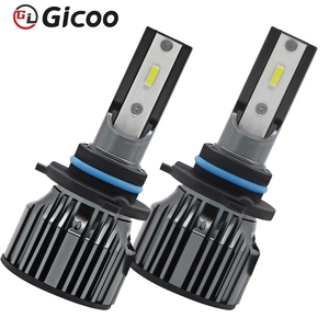 GICOO Bombillas LED Verdes y Amarillas para Faros Delanteros de Coche H1 H3 H4 H7 H11 H16 9005 9006 Mini Bombillas LED para Coche y Camión 6000k - Product Image 6
