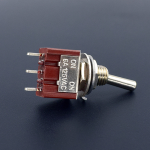 สวิตช์สลับขนาดเล็ก 6A 125VAC แบบ SPDT ขนาดเล็กพิเศษสำหรับอุปกรณ์ไฟฟ้า - Product Image 5
