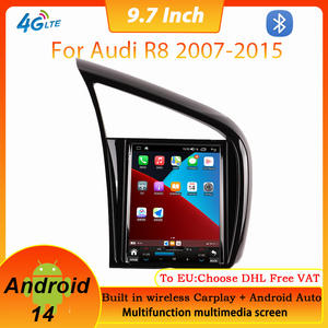 <span class=keywords><strong>Autoradio</strong></span> pour <span class=keywords><strong>Audi</strong></span> <span class=keywords><strong>R8</strong></span> 2007-2015 Système Android 14 Lecteur multimédia monté sur le tableau de bord avec 4G sans fil Carplay GPS intégré - Product Image 2