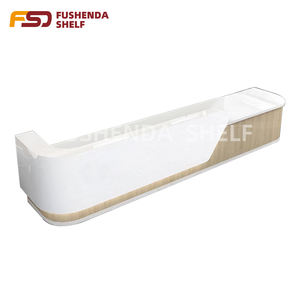 Bureau de réception moderne et luxueux pour bureau, hôtel, école, hôpital, supermarché et bar pour la maison, en MDF, avec grand design de peinture - Product Image 4