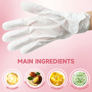 Gants masques hydratants pour les <span class=keywords><strong>mains</strong></span> en tissu non tissé doux pour un spa des <span class=keywords><strong>mains</strong></span> confortable à domicile, qualité professionnelle, vente en gros - Product Image 2