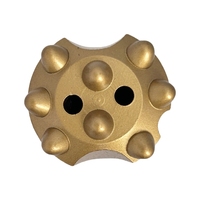 Foret à bouton conique de haute qualité 34mm 8 dents, outil de forage de bouton de roche en alliage dur, outil de forage de forgeage de mine de charbon bien