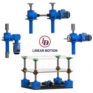 Настроенный винтовой домкрат в механических винтовых гнездах с защитой от вращения - Product Image 3