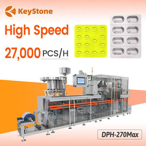 Máquina de Envasado de Cápsulas y Tabletas en Blíster con Sellado de Rodillos de PVC Alu Alu de Alta Velocidad cGMP - Product Image 1