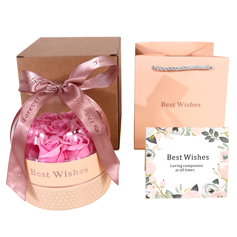 Sakura Pink (Box + Flower + Bag + Card + Box)