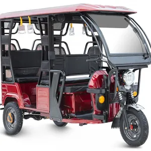 タクシー高速3輪BajajTuk Tuk用の乗客ファッションEオートバイ用の新しいデザインの電気人力車