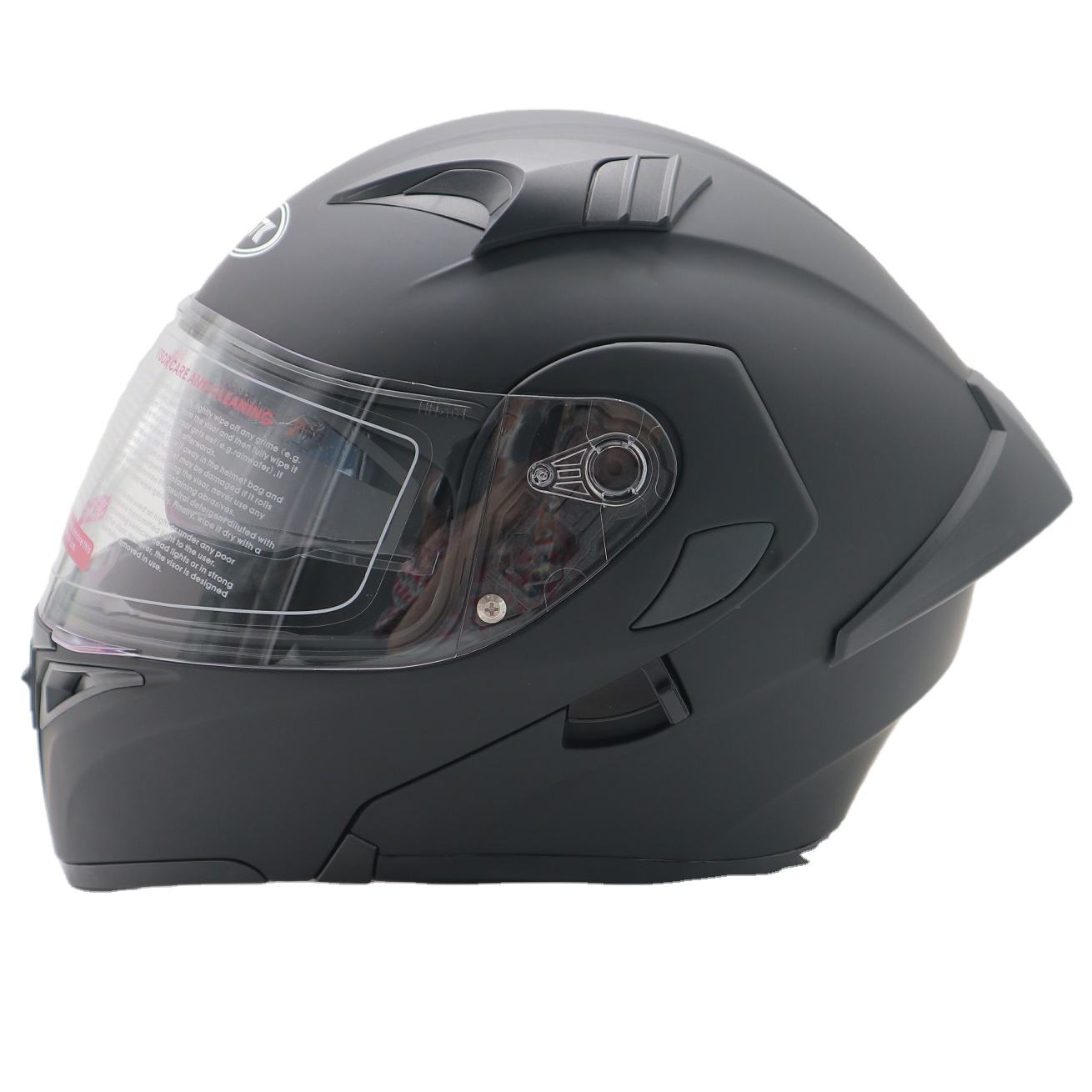 Casco Para Moto HZIH Casco De Moto Bluetooth Integrado Casco