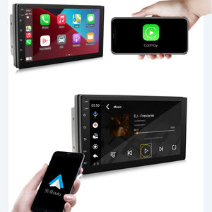 Radio con Gps para coche, reproductor de Dvd Universal de 7 pulgadas, Wifi, Carplay, sistema Multimedia de navegación, estéreo, 2Din, pantalla táctil, Android - Product Image 2