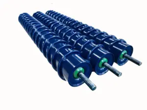 MH Conveyor Steel Spiral Roller With Tk3 Seal And ERW Pipe