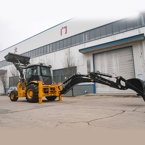 Backhoe loader 8 tấn kết thúc trước loader với trở lại HOE - Product Image 6