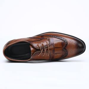 Zapatos de cuero personalizados para hombre, estilo casual británico europeo formal, nueva colección primavera/otoño. - Product Image 3