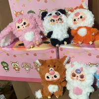 Nouvelle peluche décorative Capybara de 27 cm, dessin animé Lily Town, lapin mignon à grandes oreilles, cadeau pour enfant, animal en peluche, super coton PP