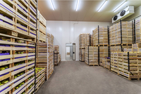 Unidad compresora de refrigeración de cámara frigorífica de gran capacidad para almacenamiento de frutas y verduras frescas