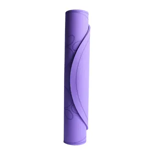 Çevre dostu TPE kaymaz Yoga atlama Mat, sessiz atlama yastık, spor pedi, 6mm kalınlığı