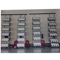 Señales de precio Led de Gas a la venta 10 "8,88 con 888,8 señal de precio Led de Gas