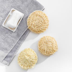 Vente en gros d'éponge de bain luffa brosse de bain exfoliante boule de corps en <span class=keywords><strong>sisal</strong></span> bouffée de peau pour les soins de la peau - Product Image 2