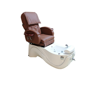 Moderne Redining Pedicure Spa Stühle Keine Sanitär Luxus Nagel Salon Schwarz Pediküre Stuhl Fuß Spa Massage und Maniküre Tisch Set - Product Image 1