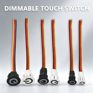 10/13/16mm Kısılabilir Dokunmatik Sensör Düğmesi Akıllı Ev Anahtarı Denetleyicisi DC5V 12V 24V Dolap Koridor LED Şerit ışık anahtarı - Product Image 3