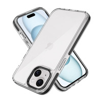 Coque de téléphone portable transparente bon marché pour iPhone 14 14 Pro 14 Pro Max 13-Coque de protection arrière