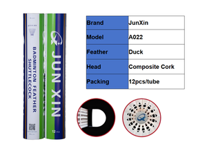 Volants de <span class=keywords><strong>badminton</strong></span> JunXin A022 haut de gamme, plumes de canard toutes performances, volants stables pour entraînement et tournois - Product Image 5