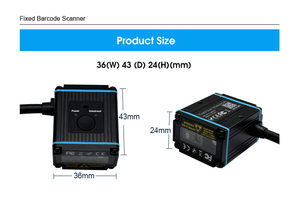 Escáner de Código de Barras Integrado USB 2D Rakinda, Lector 1D/2D de Grado Industrial para Líneas de Ensamblaje en Fábrica, en Stock - Product Image 3