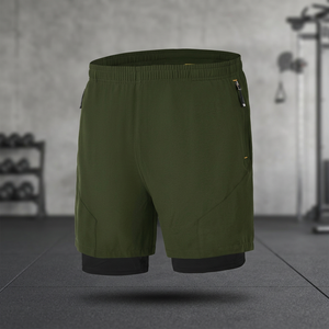 Nouveauté : Shorts de sport pour homme sur mesure, coupe ajustée, séchage rapide, vêtements de sport pour la remise en forme, fabriqués au Pakistan - Product Image 2
