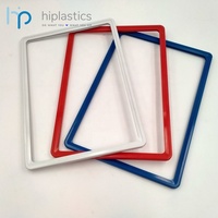 Hiplastics Kustom untuk Bingkai Plastik A4, Display Poster Iklan dengan Perakitan Mudah untuk Supermarket dan Ritel