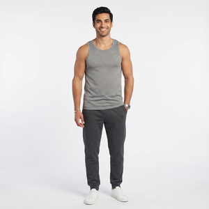 Men's <b>Stringer</b> Tank Top for Gym & Fitness New Summer Colors Plus Size Breathable Knitted Material 2026 Version - Product Image 1