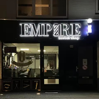 Enseigne LED Lettre rétroéclairée avec logo personnalisé Enseigne de bienvenue