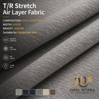 Tissu en polyester viscose et élasthanne Zhixu, idéal pour les vêtements pour hommes et femmes