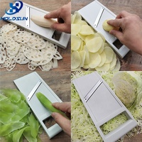 Mandoline à fruits et légumes multifonctionnelle de qualité alimentaire, facile à utiliser, avec logo personnalisé, pour trancher