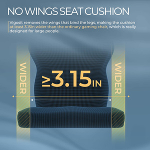 Silla de Juego Ergonómica Profesional Moderna con Respaldo Alto, Transpirable, Suave y Ajustable para Uso en Salas de Juego - Product Image 6