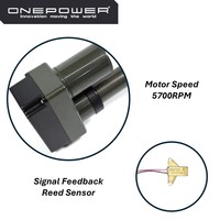 Actuador lineal eléctrico ONEPOWER QARL 12V 24V 36V DC Power 3000N 4000N Motor satélite plato posicionador puerta ventana abridor